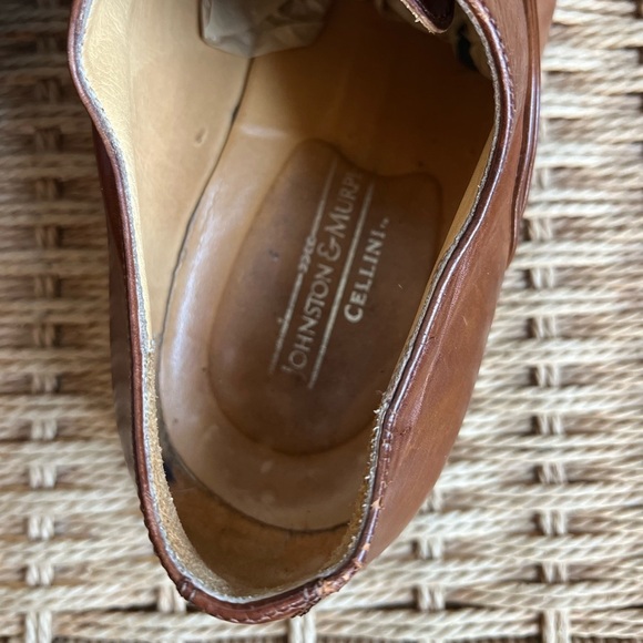 Johnston & Murphy Cellini Men’s Cap-Toe Oxford Shoes – Made in Italy – Size 9M main image 12